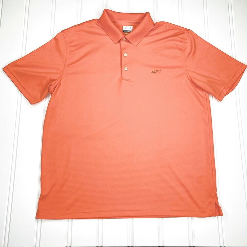 Greg Norman Play Dry Polo Golf Shirt / Men’s Sz XL / Color‎ - Salmon